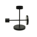 Morden Metal Black Nordic Articles Home Decor Gifts Candlestick Decor Metal Candle Stick Candle Holders